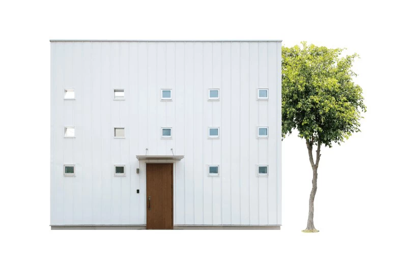 平屋・二世帯住宅向けプラン（ZERO-CUBE KAI）｜外観イメージ