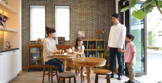 家族|いつまでも長く居続けたい
オープンリビングイメージ写真