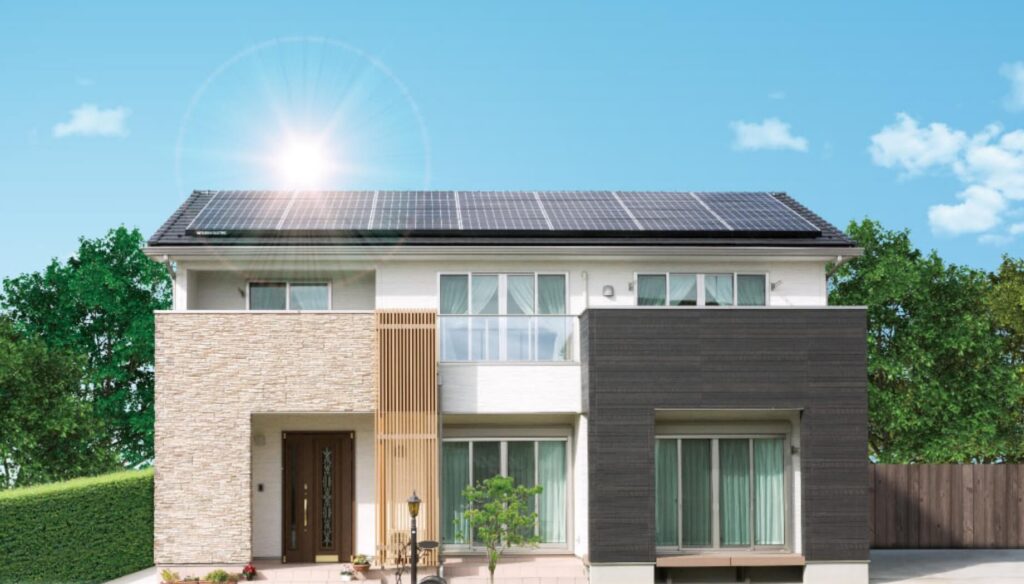 ZEH|エネルギー自給自足型の高性能住宅|外観|イメージ画像
