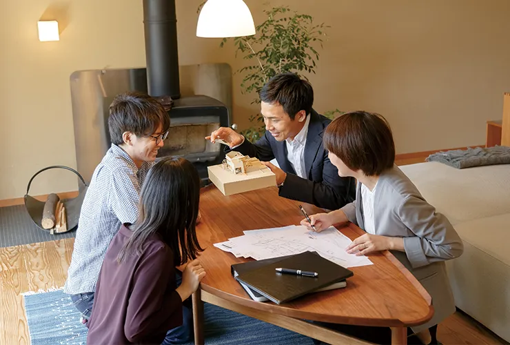 木の家専門店谷口工務店の打ち合わせのイメージ画像